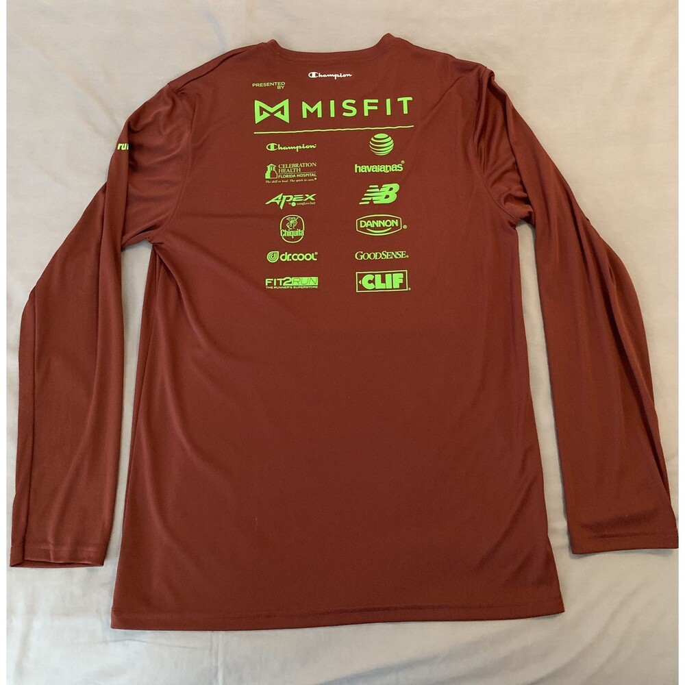 Champion Disney Wine & Dine 2016 Inaugural Event Adult Medium Long Sleeve‎ Shirt - Picture 8 of 9